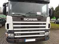 Scania P94  Scania P94 zabudowa skrzyniowa + HDS