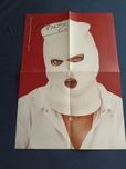Plakat z autografem Sariusa