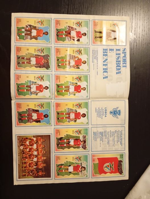 Caderneta Completa Idolos de Portugal