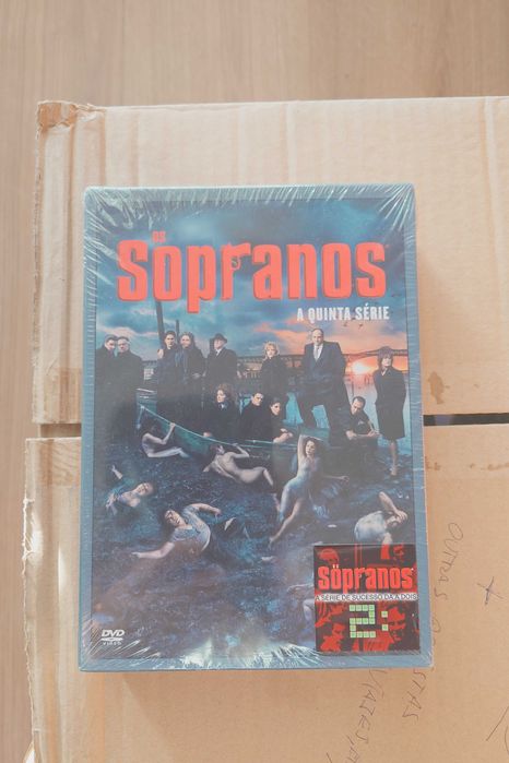 Pack “Os Sopranos” - DVD - 5ª Série (novo)