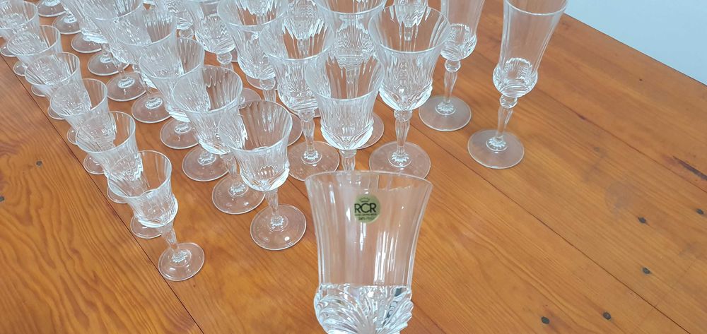 Conjunto 62 peças royal cristal rock 24% pbo