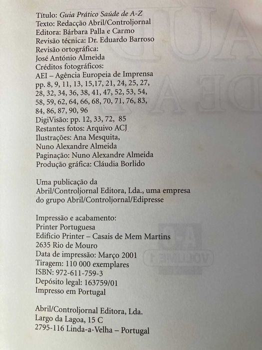 Guia Prático Saúde de A-Z