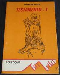 Livro Testamento - 1 Clotilde Silva Colecção Timbila