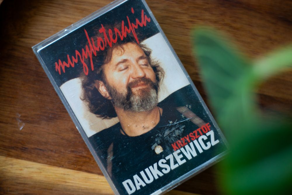 Krzysztof Daukszewicz kaseta audio z muzyką