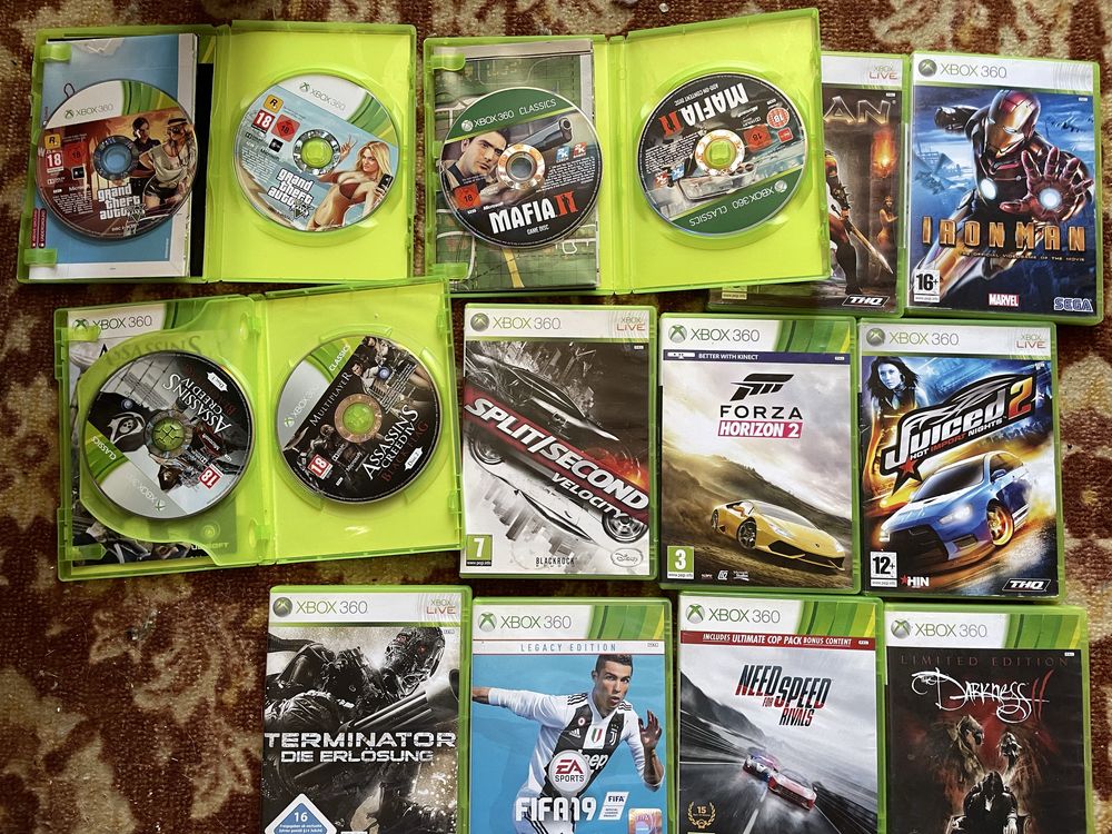 Диски  xbox ліцензійні