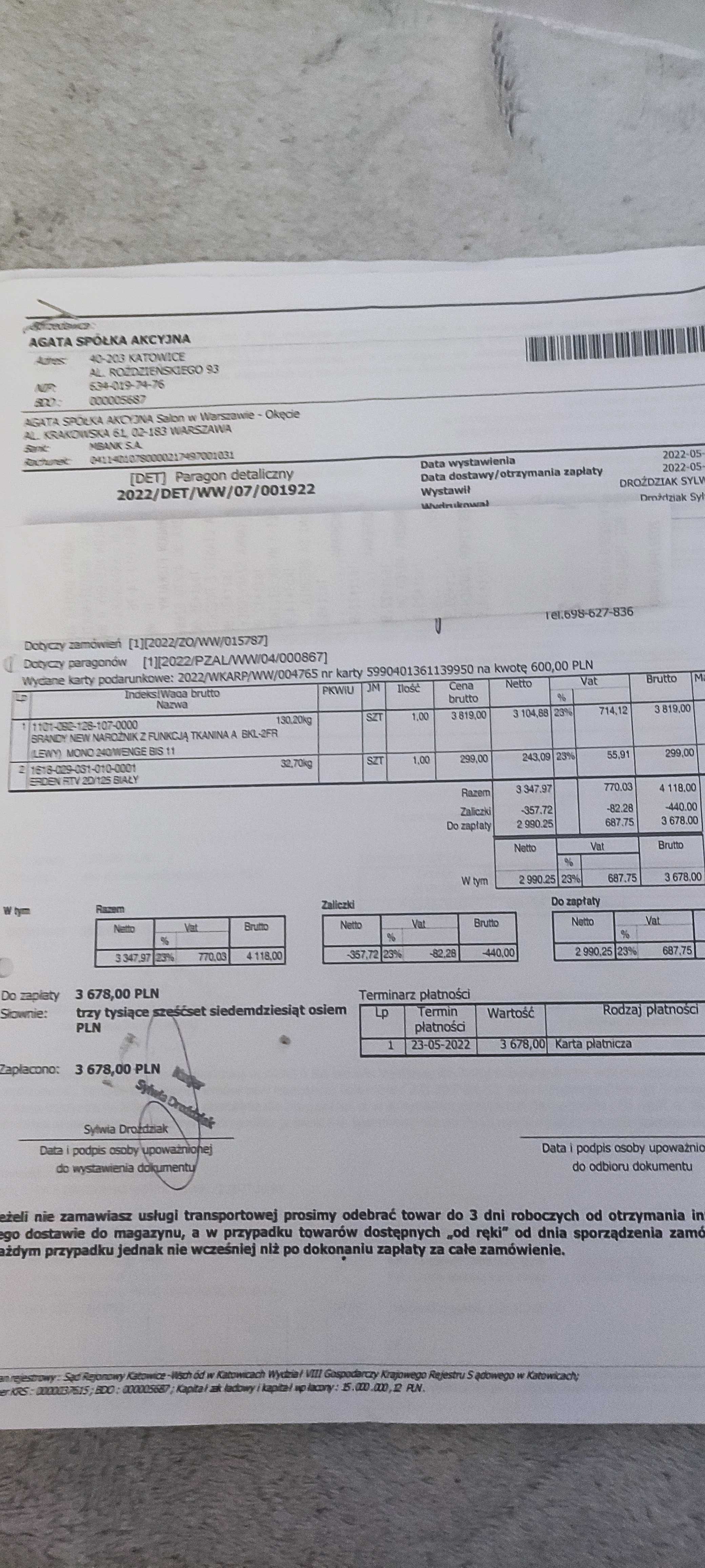 Granatowy narożnik z funkcją spania jak nowy - odbiór osobisty