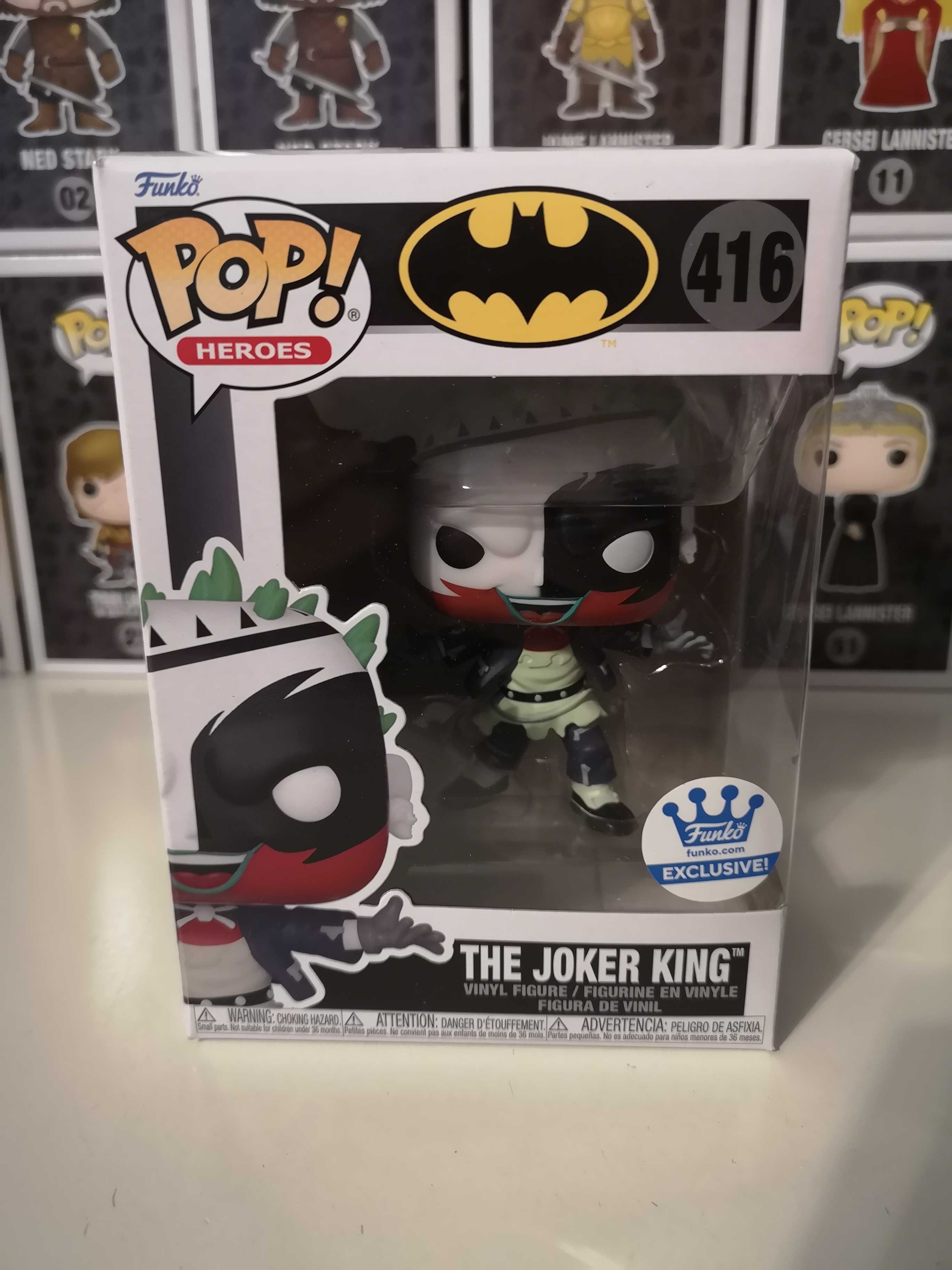 Funko Pop Batman : The Joker King (416) Funko Limited Edition