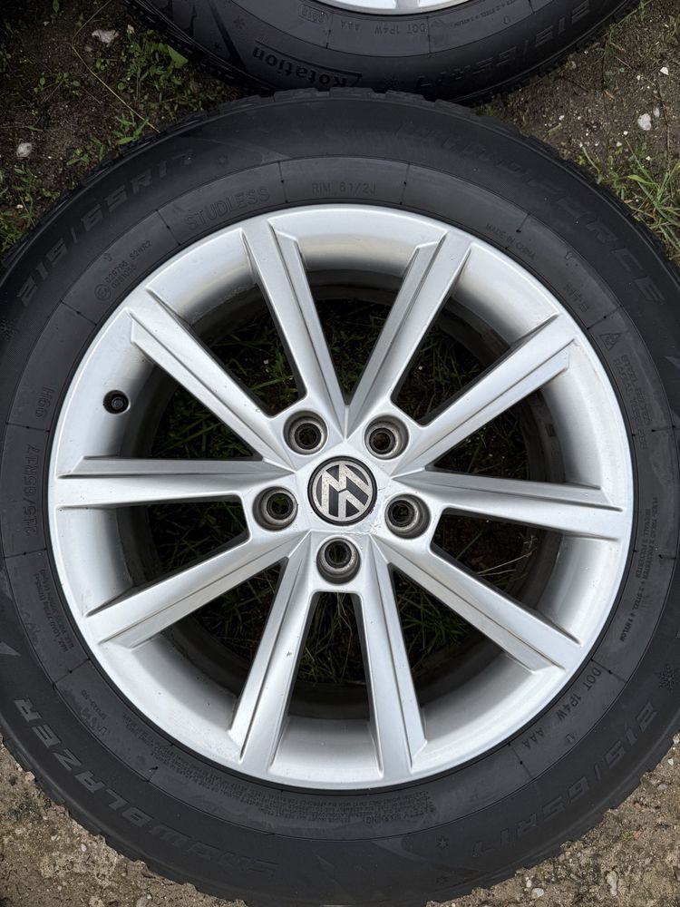 Kola zimowe VW Audi Skoda Seat 215/65R17
