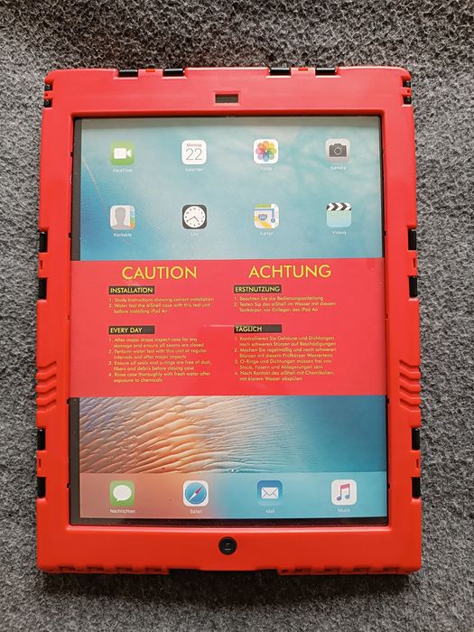 Ударостійкий і водонепроникний чохол для планшета iPad Pro 12.9