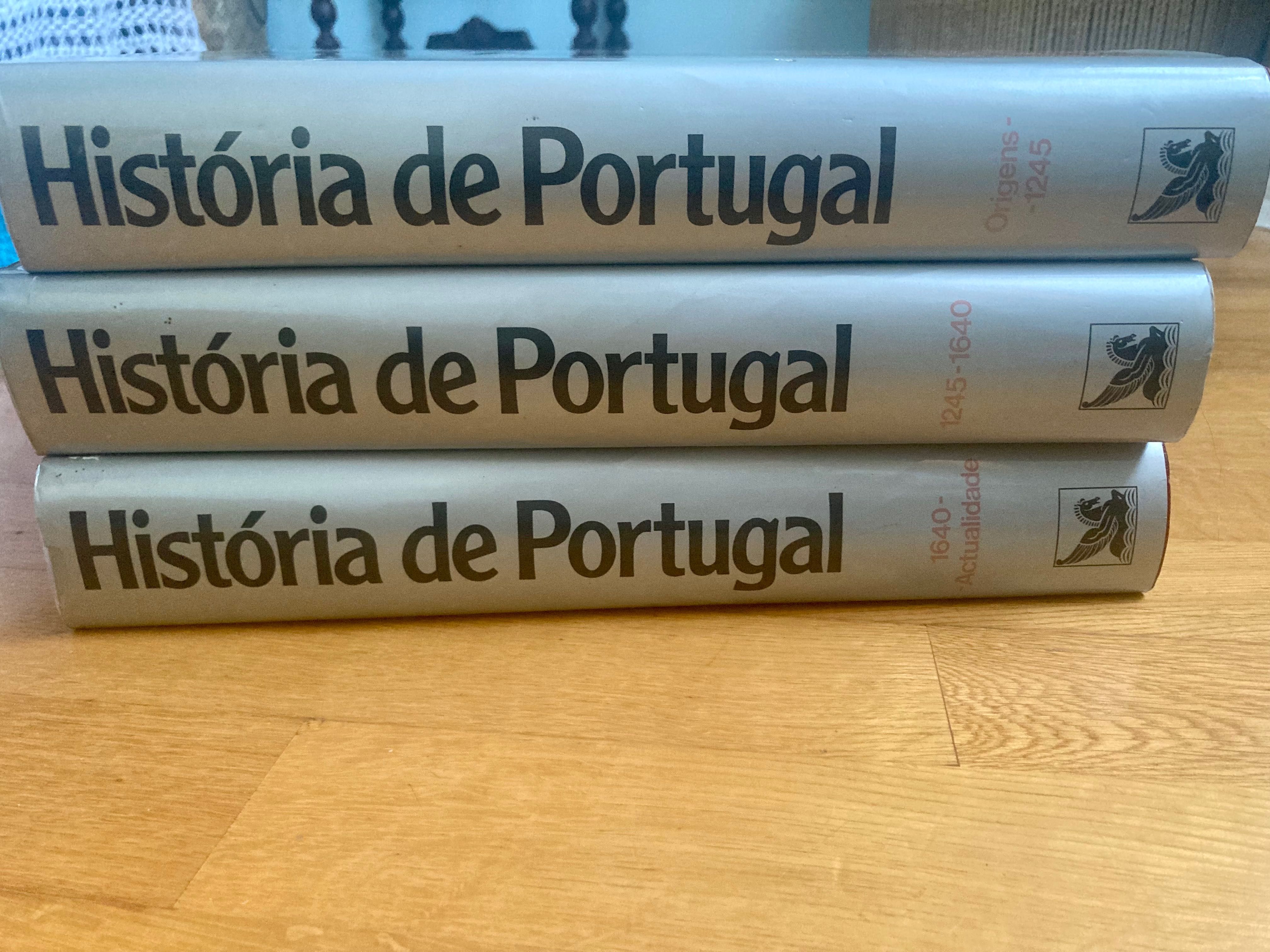 Vendo 3 livros - História de Portugal
