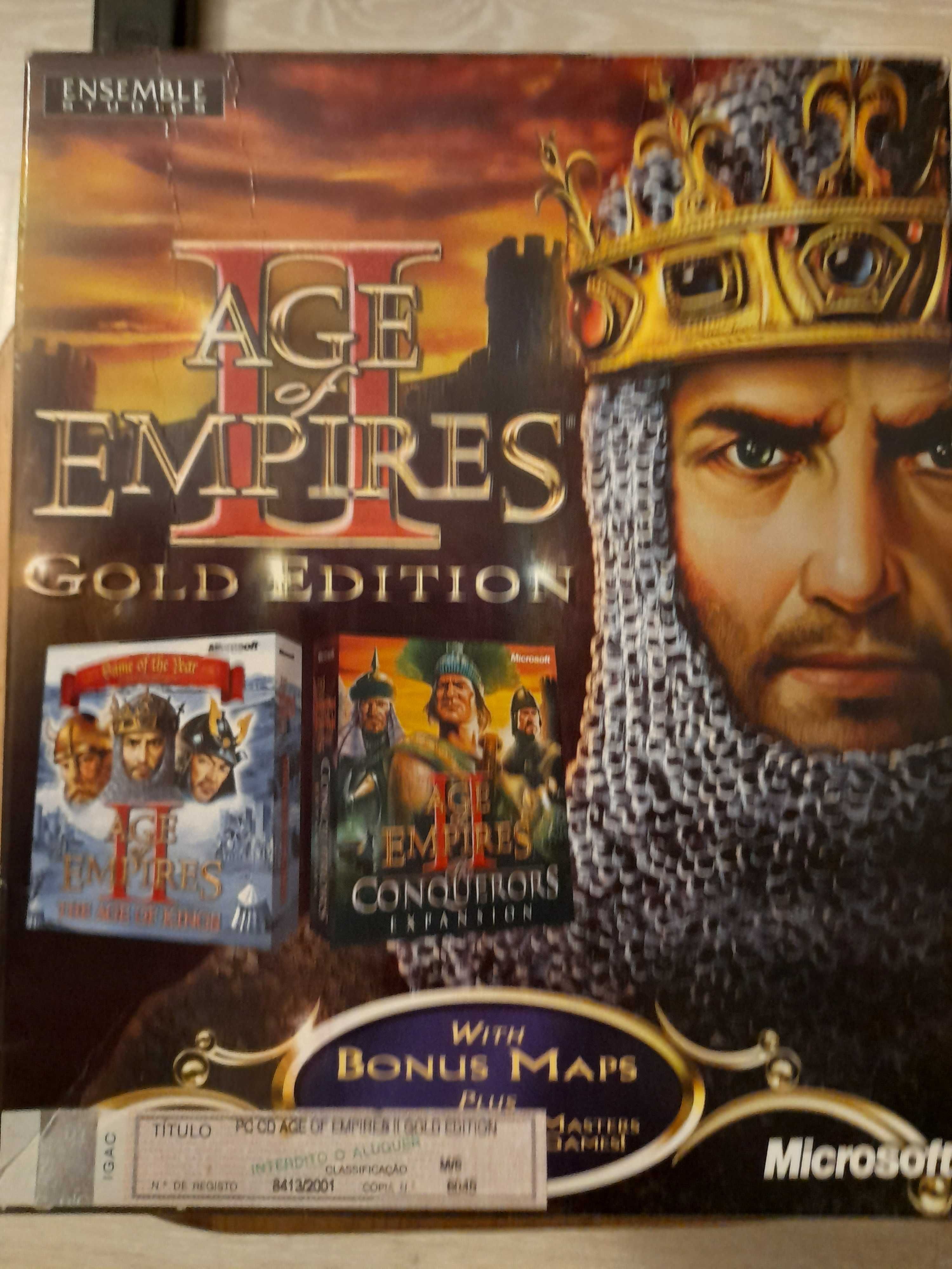 Jogo computador Age of Empires II - Gold edition