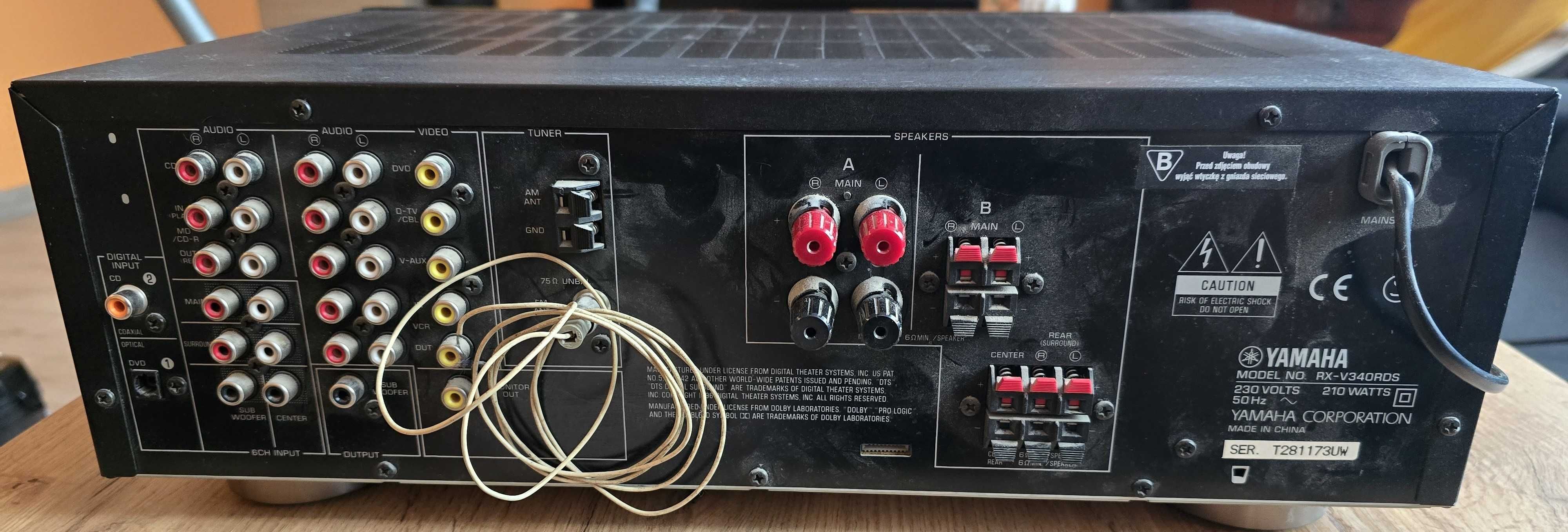 Amplituner YAMAHA RX-V340 RDS + Pilot
