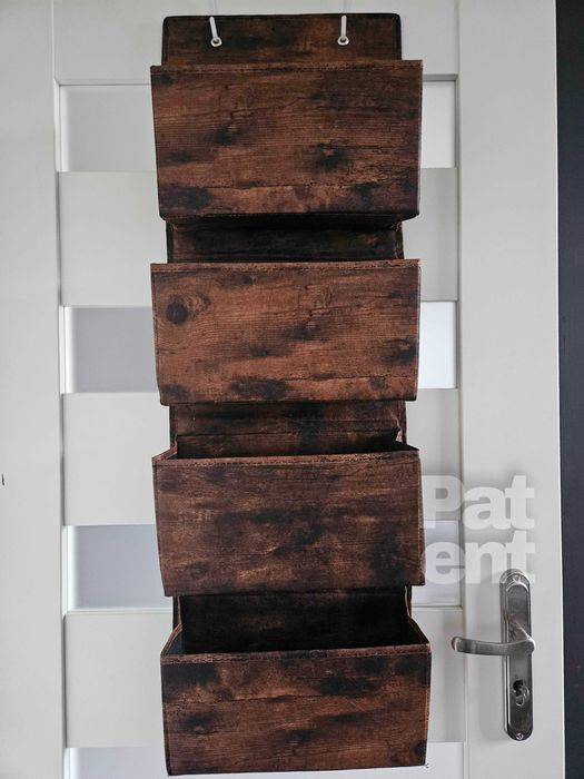 Wiszący organizer pudełka do powieszenia z 4 kieszeniami na drzwi