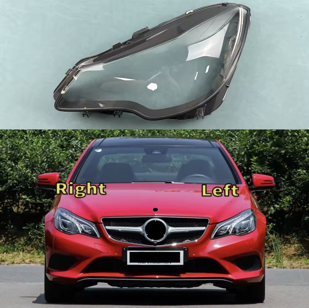 Vidro capa lente farol ótica mercedes E class coupe W207