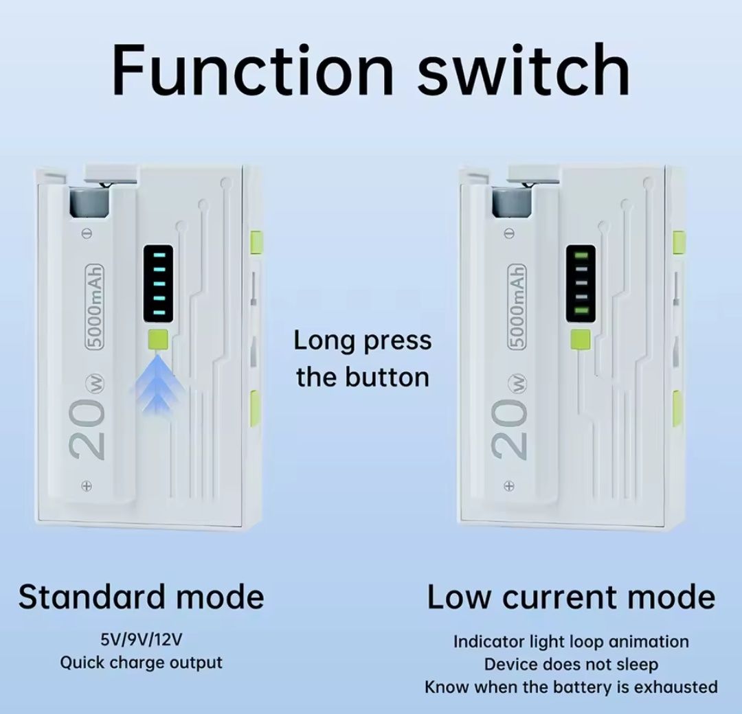Powerbank на 21700 на 20w с Type C , Litokala 5000 Mah PD QC