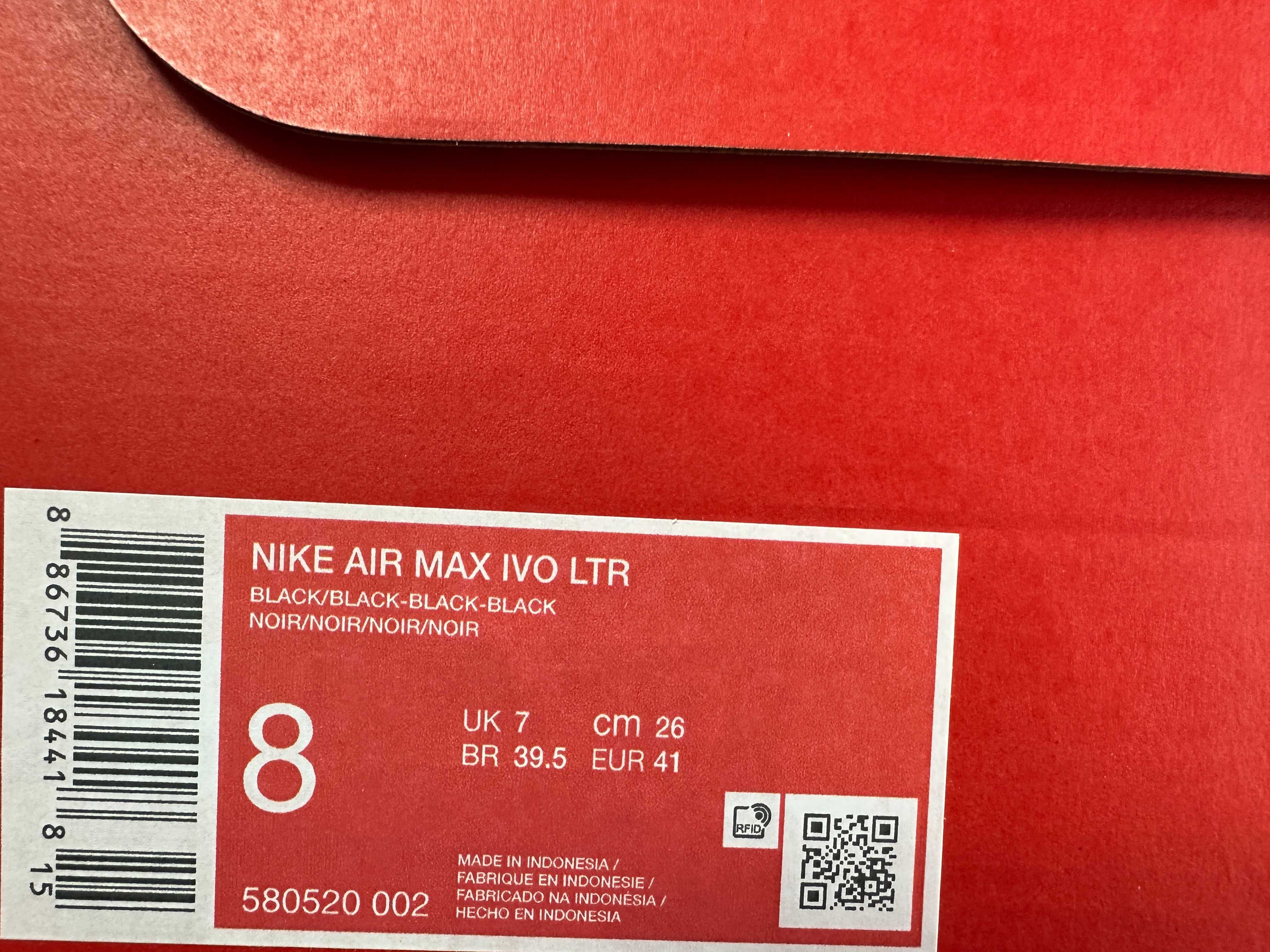 Кросівки Nike Air Max Ivo LTR кроссовки 580520-002