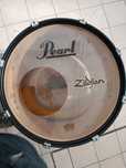Bombo 20" e pedal e Saco Pearl