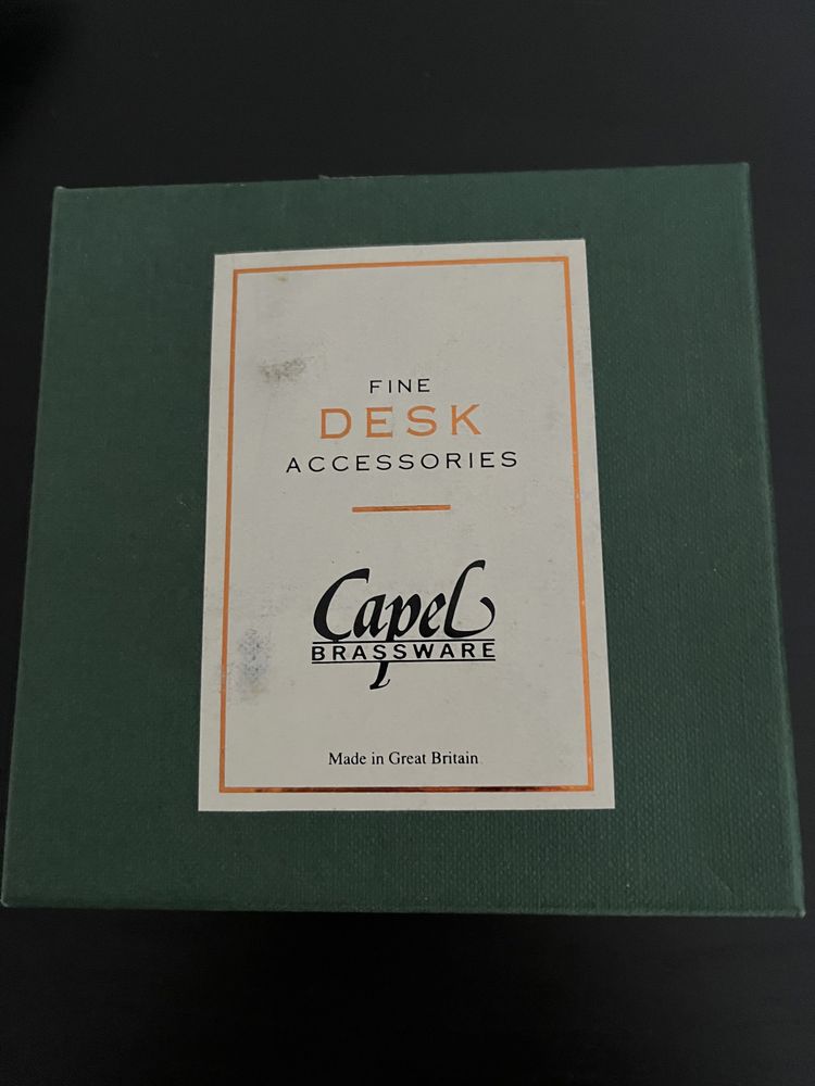 Fine desk brass acessories