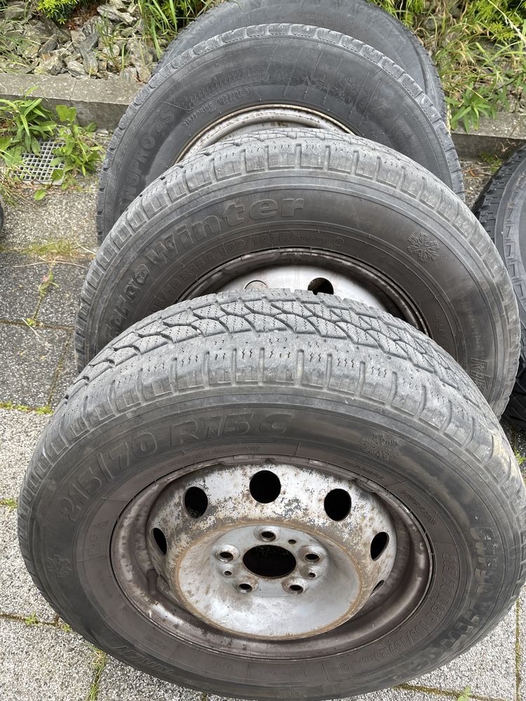 Koła 215/70R15C Fiat Ducato, Jumper, Boxer, 5x118, stalowe