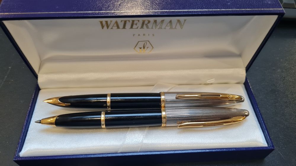 Conjunto caneta e esferográfica Waterman