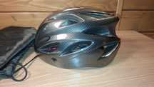 Super Kask Rowerowy - a'la Carbon - Rozmiar 58-62 cm