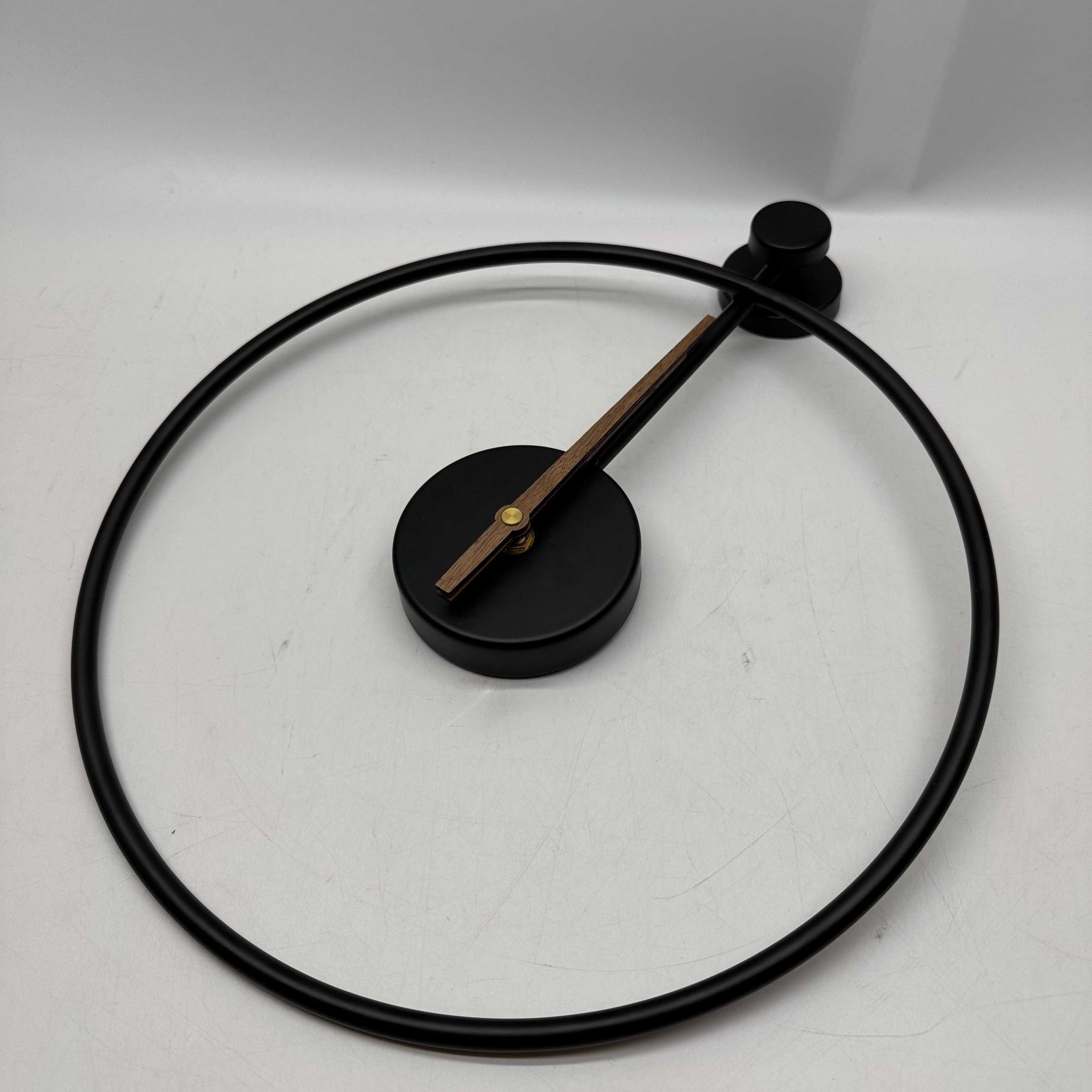 HAITANG Zegar ścienny do salonu, 30 cm zasilany bateriami, nietykający