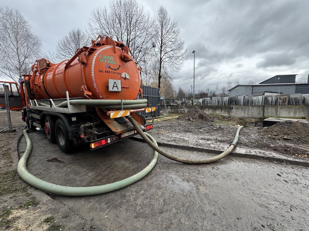 Czyszczenie Separatorów Śląsk Przepompownia Wuko Udrażnianie Rur 24/7