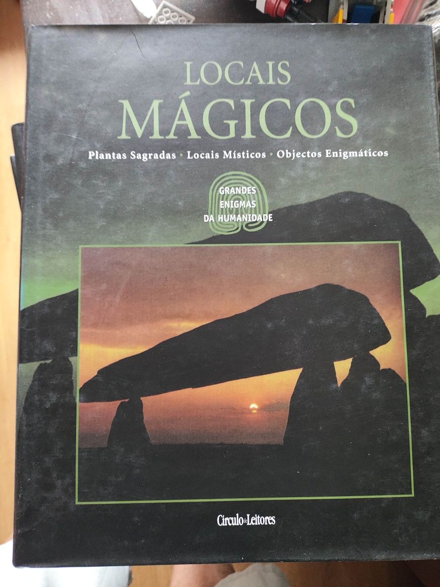 Coleção círculo de leitores grandes enigmas da humanidade 6 volumes