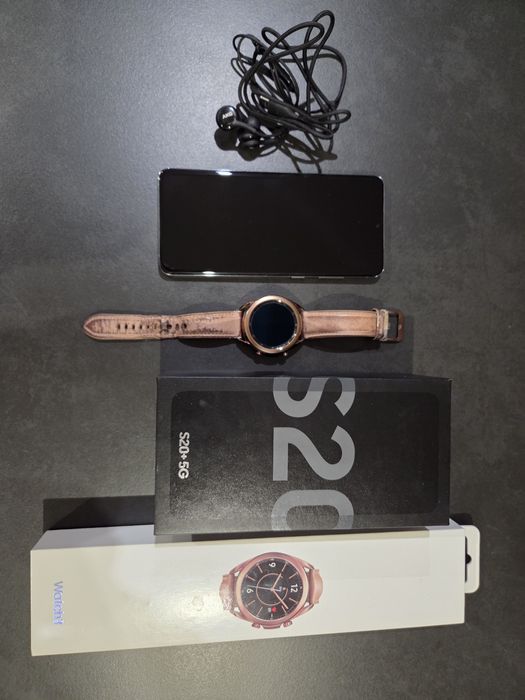 Samsung Galaxy S20+ 128GB Cosmic Gray + Galaxy Watch 3