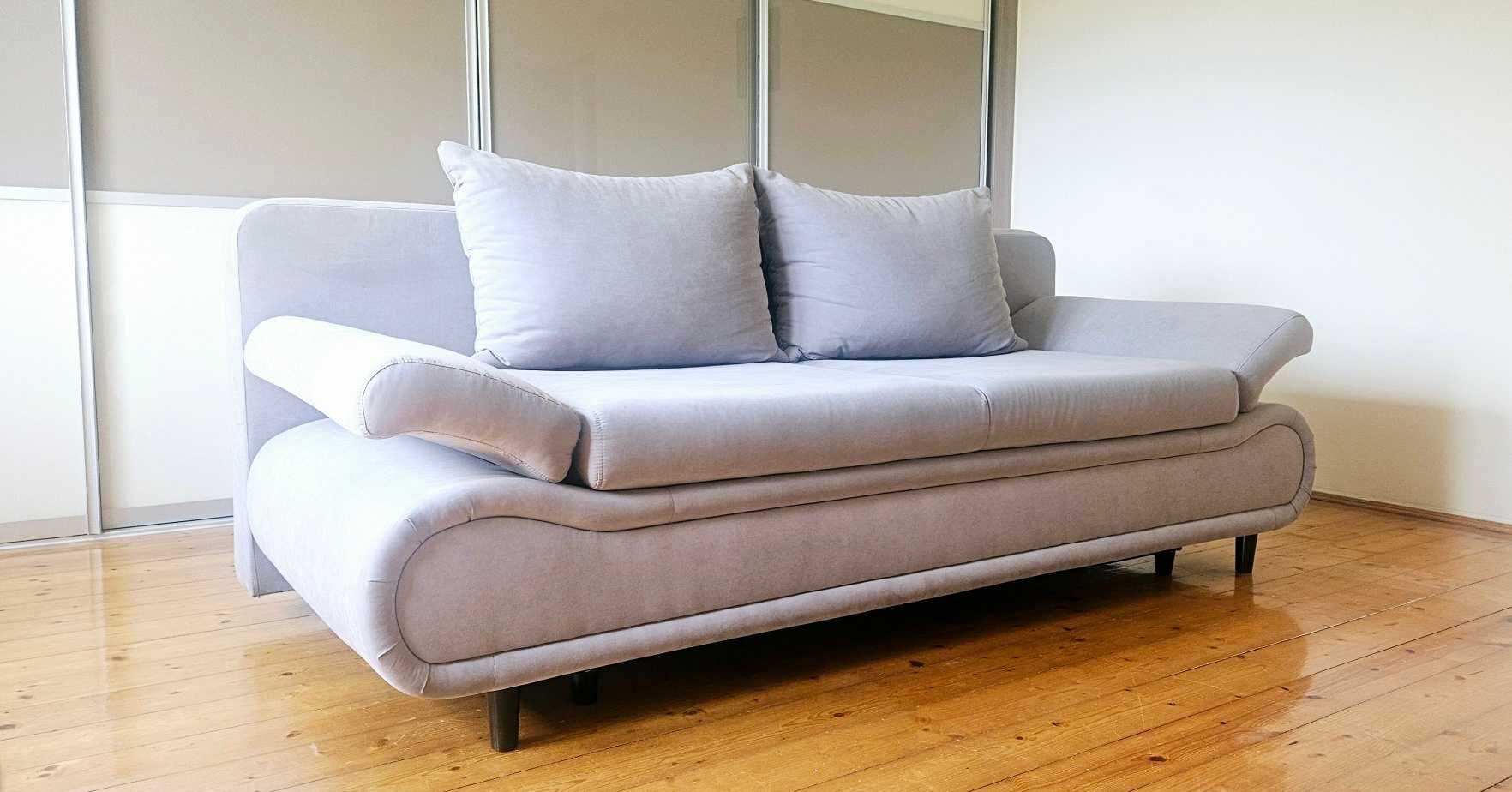 Sofa 100x80 z funkcją spania  * pojemnik na pościel * Spanie 155x210