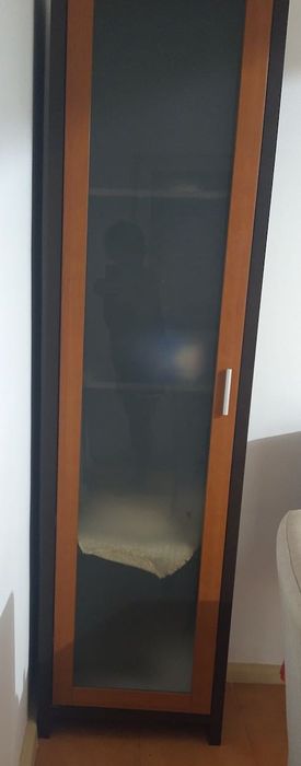 Estante com Suporte para TV, Mesa de Centro e 2 Estantes Isoladas
