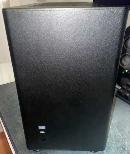 Caixa ITX Jonsbo A4 - Vidro Temperado - Cabo Riser Gen4 - SFF Mini-ITX