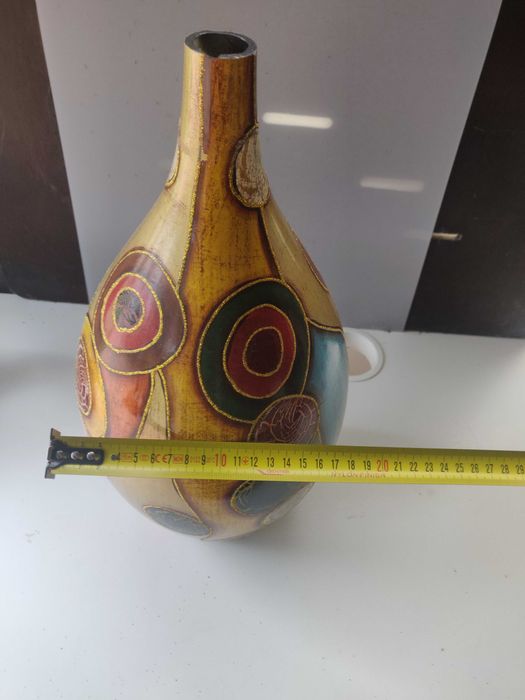 Vaso pintado à mão