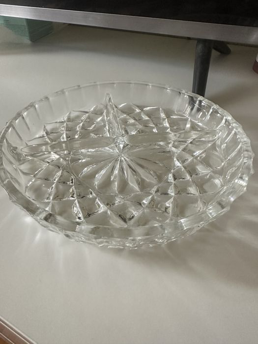 Хрустальная менажница