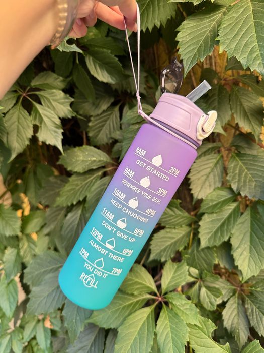 Пляшка для води 750 мл – герметична, багаторазова – спорт/офіс