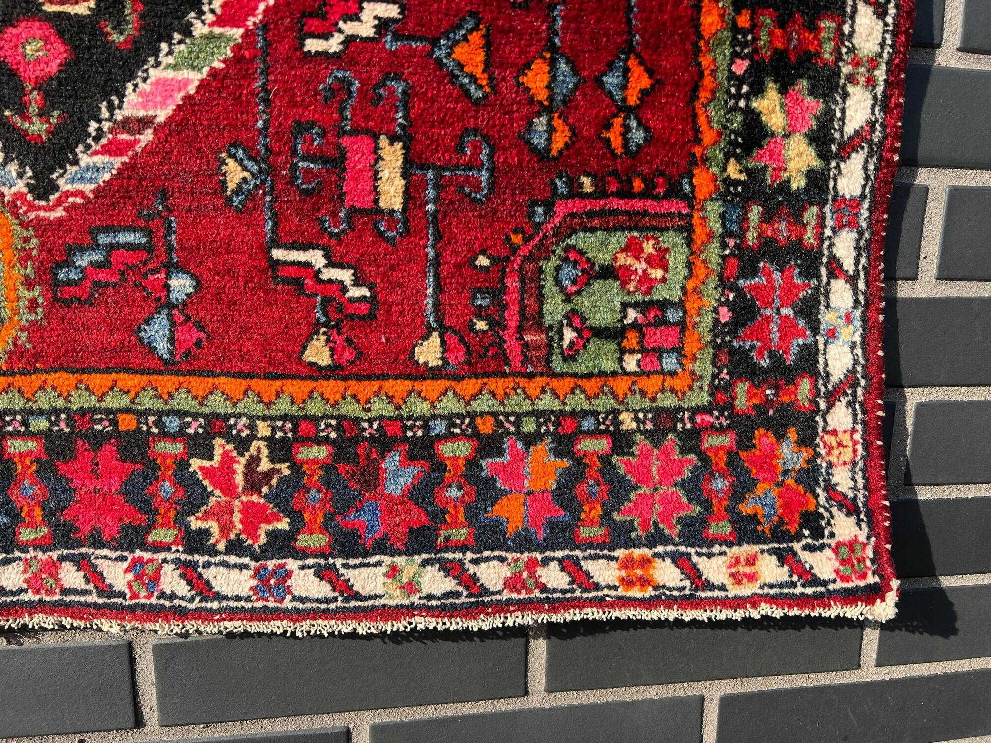 Antyczny dywan perski Iran Hamadan 177x115 galeria 8 tys