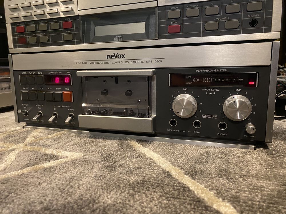 Revox B 710 MK II - magnetofon lepszy od Nakamichi Dragon