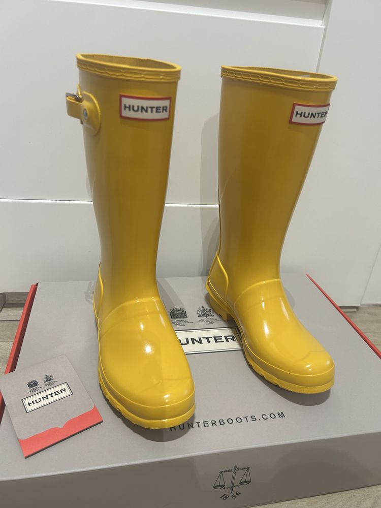 Kalosze gumiaki hunter rozmiar 33 nowe !