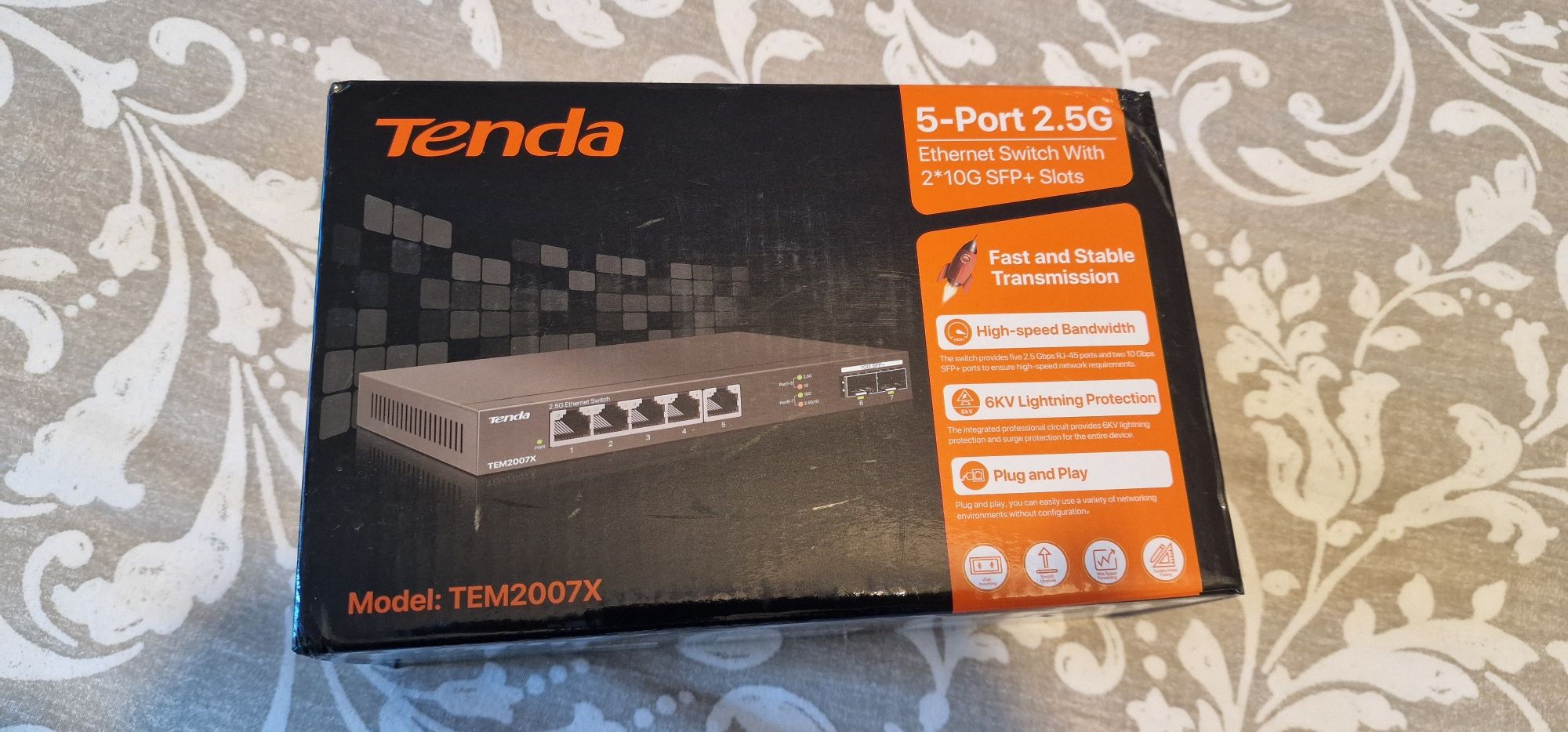 Switch Ethernet Tenda TEM2007X