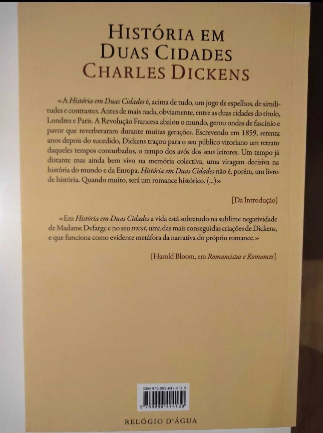 Charles Dickens História Duas Cidades (Novo)