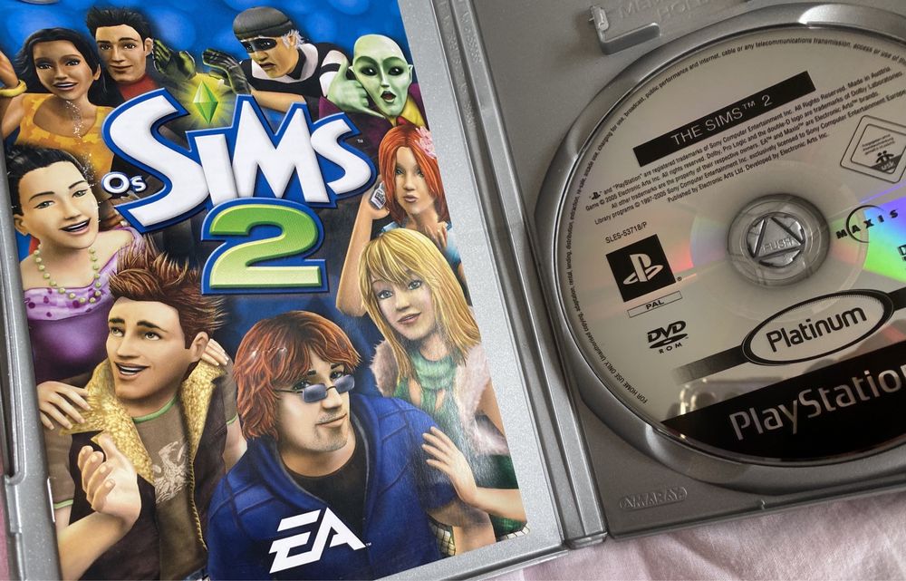 Jogo Sims 2 para a PlayStation2