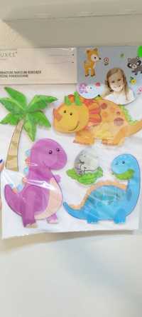 Naklejki dziecięce z dinozaurami