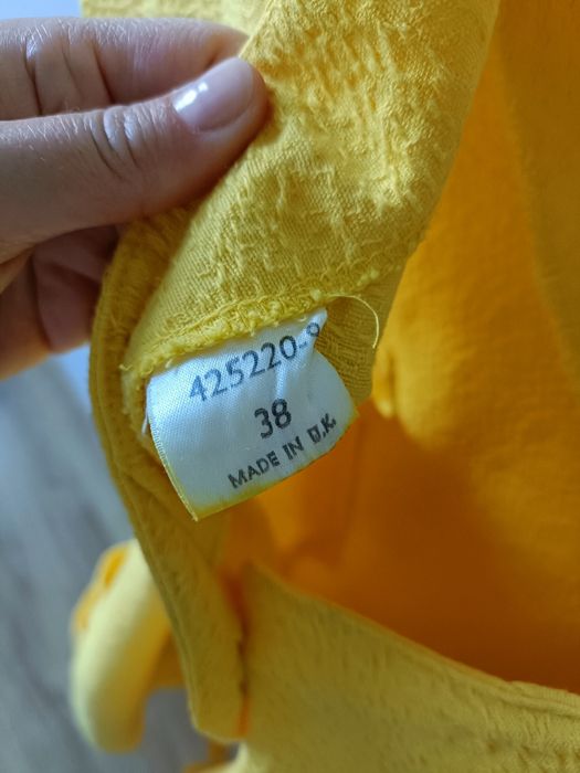 Sukienka letnia eleganacka midi na wesele na imprezę prosta M L