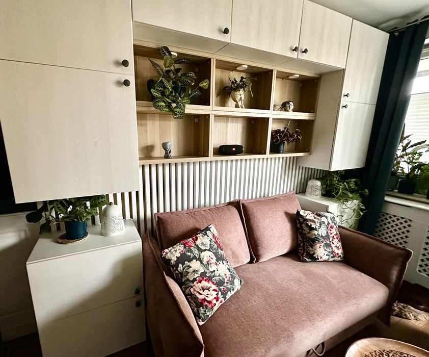 Meble do sypialni, salonu, sofa rozkladana, ledy, ikea Besta