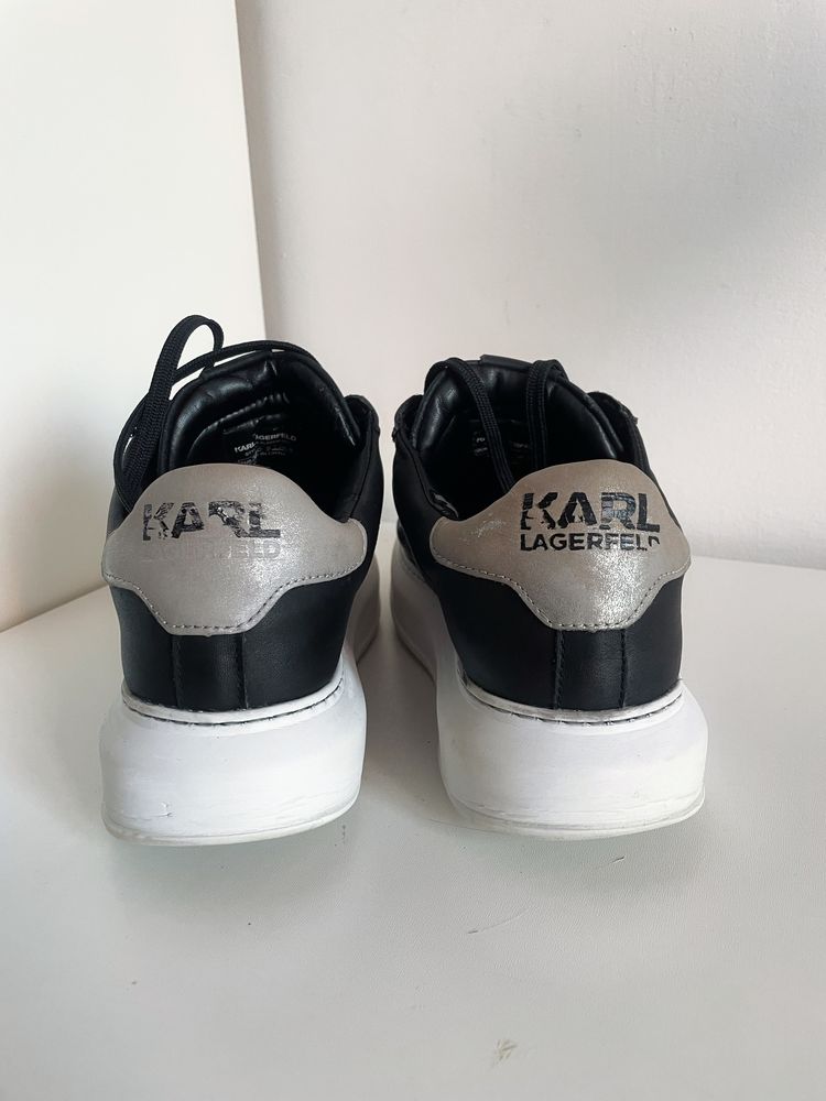 Oryginalne sneakersy Karl Lagerfeld rozmiar 39 logo damskie