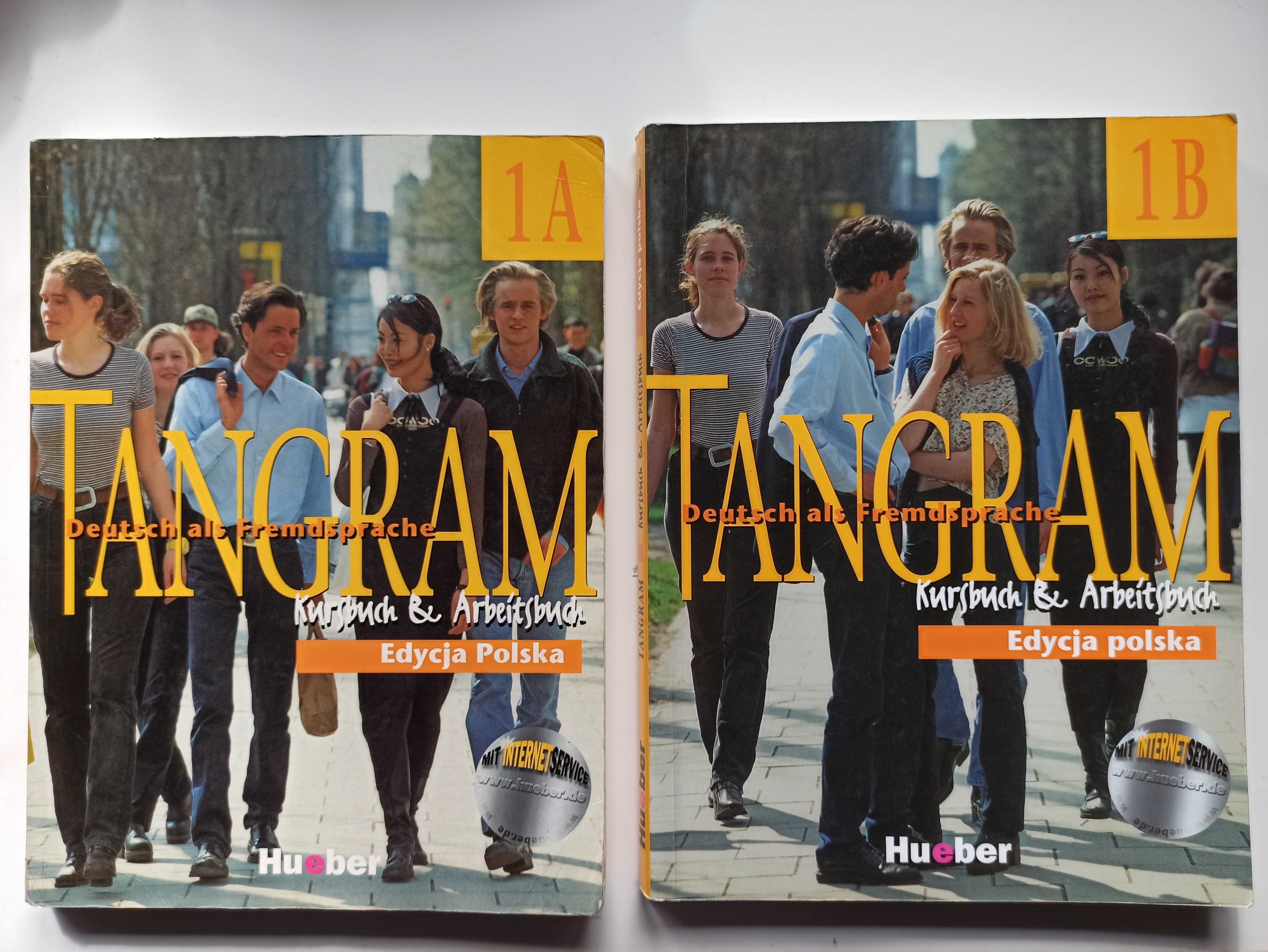 "Tangram" 1A i 1B podręczniki z ćwiczeniami do języka niemieckiego