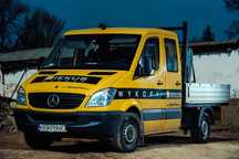 Mercedes-Benz Sprinter  Sprinter Doka 313/ skrzyniowy / 7 osobowy / L2H2 / 2009