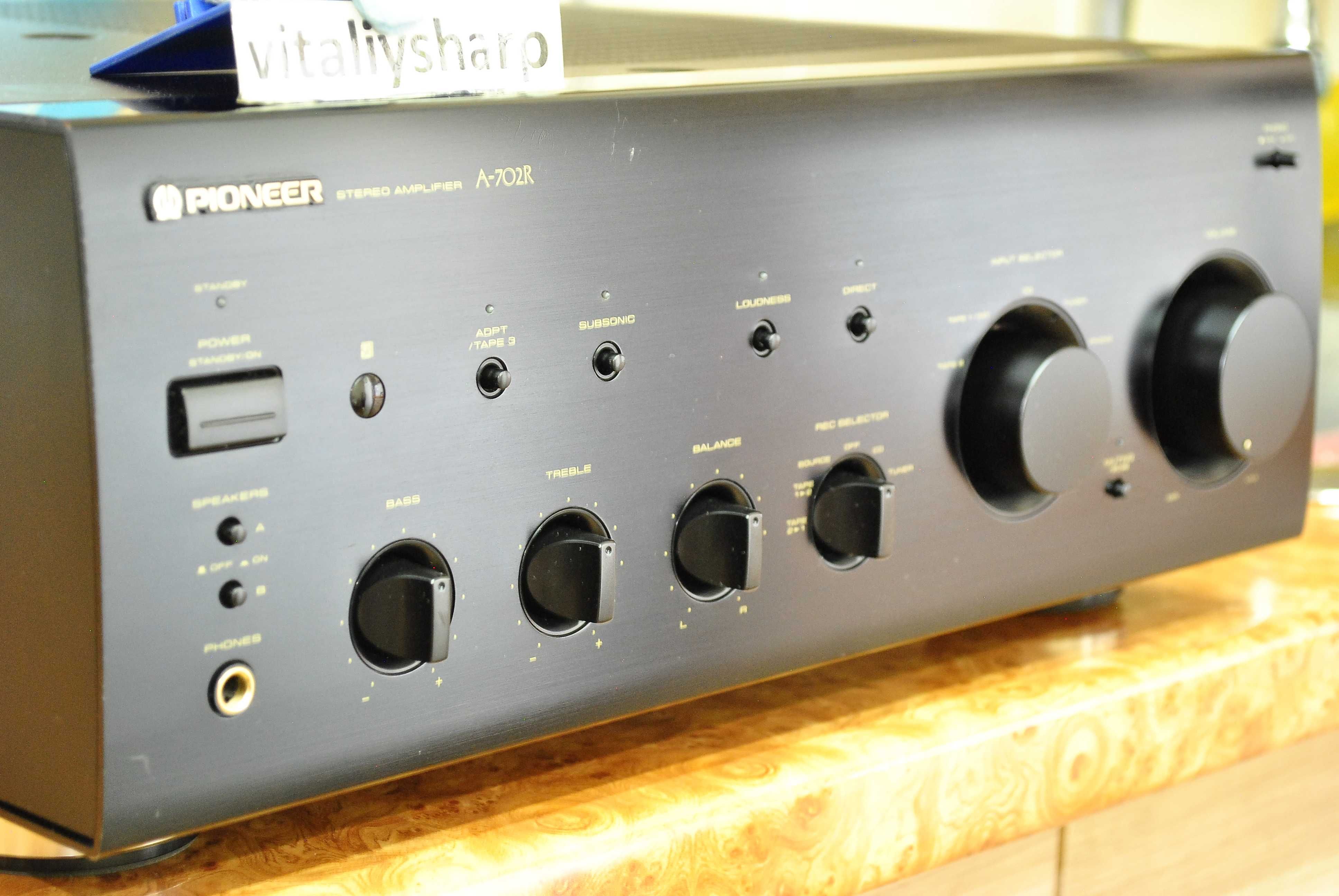 Топовый PIONEER A-702R (84S) 14кг 85вт суперсостояние!