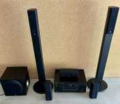 Yamaha 5.1 Amplituner, Głośniki, Bas, CD