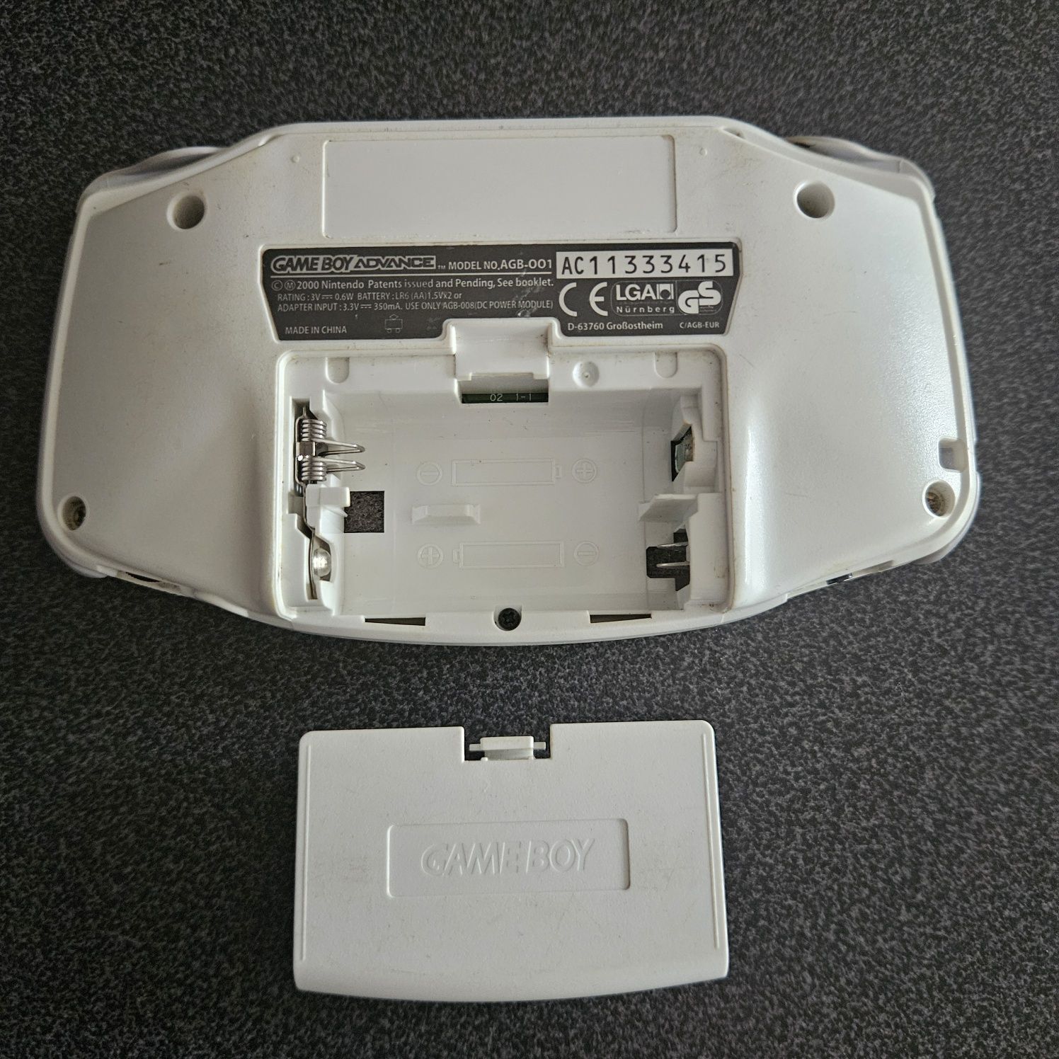 game boy advance agb 001 + GRA